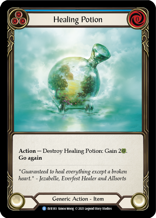 Healing Potion Cold Foil