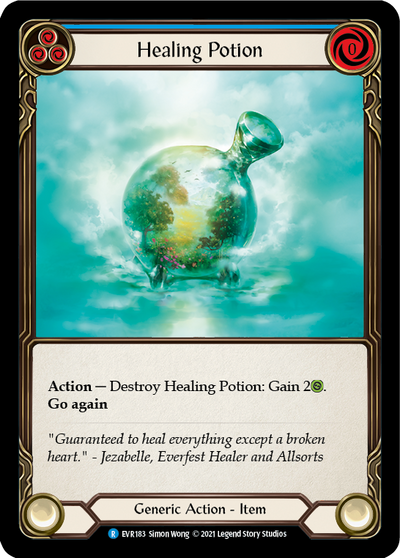 Healing Potion Cold Foil