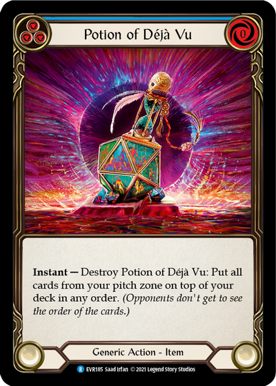 Potion of Deja Vu Cold Foil