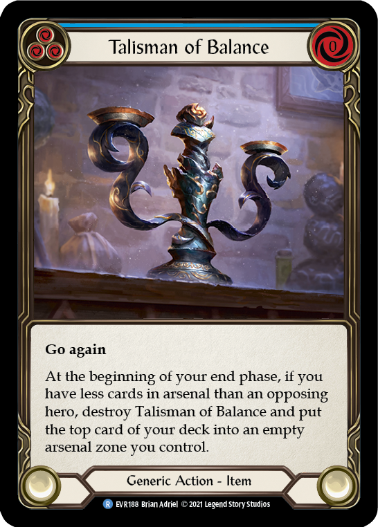 Talisman of Balance Cold Foil