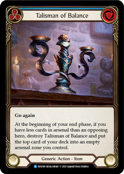 Talisman of Balance Cold Foil