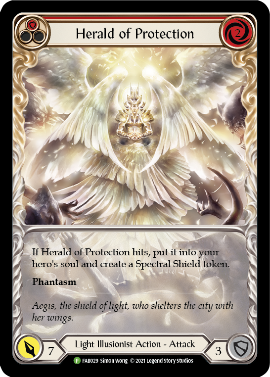 Herald of Protection (Red) Promo