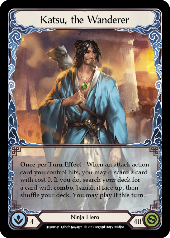 Katsu, the Wanderer Cold Foil Promo