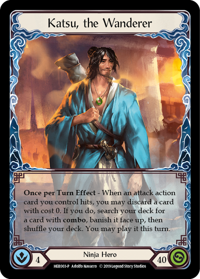 Katsu, the Wanderer Cold Foil Promo