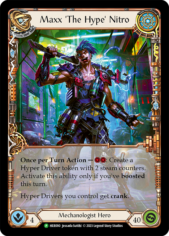 Maxx The Hype Nitro Cold Foil Promo