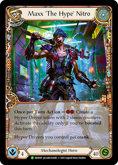 Maxx The Hype Nitro Cold Foil Promo