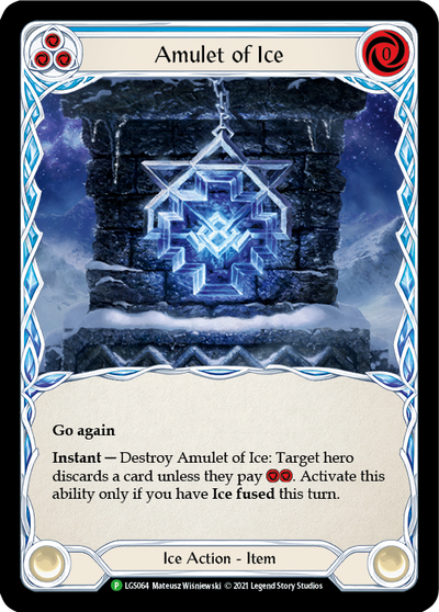 Amulet of Ice Cold Foil Promo