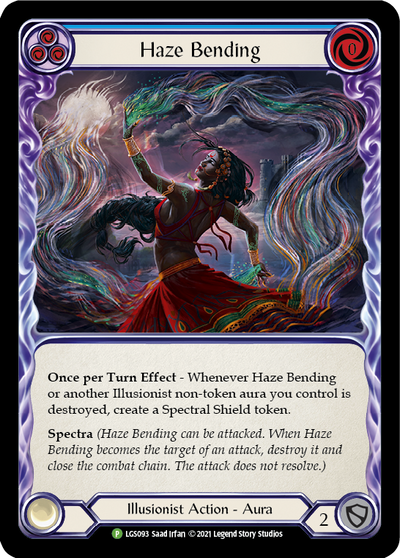 Haze Bending Cold Foil Promo