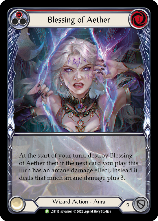 Blessing of Aether (Red) Promo