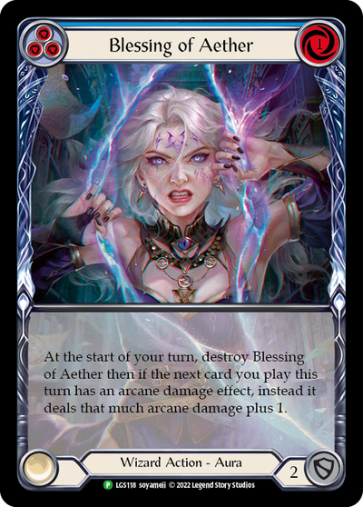 Blessing of Aether (Blue) Promo