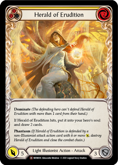 Herald of Erudition Rainbow Foil (Unlimited)
