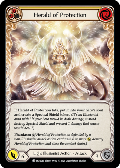 3x Herald of Protection (Yellow)