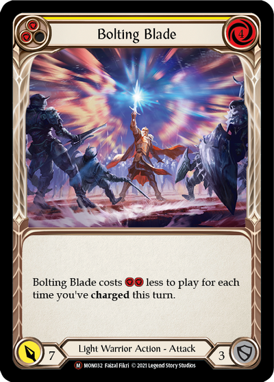 Bolting Blade Rainbow Foil (Unlimited)
