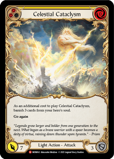 Celestial Cataclysm Rainbow Foil