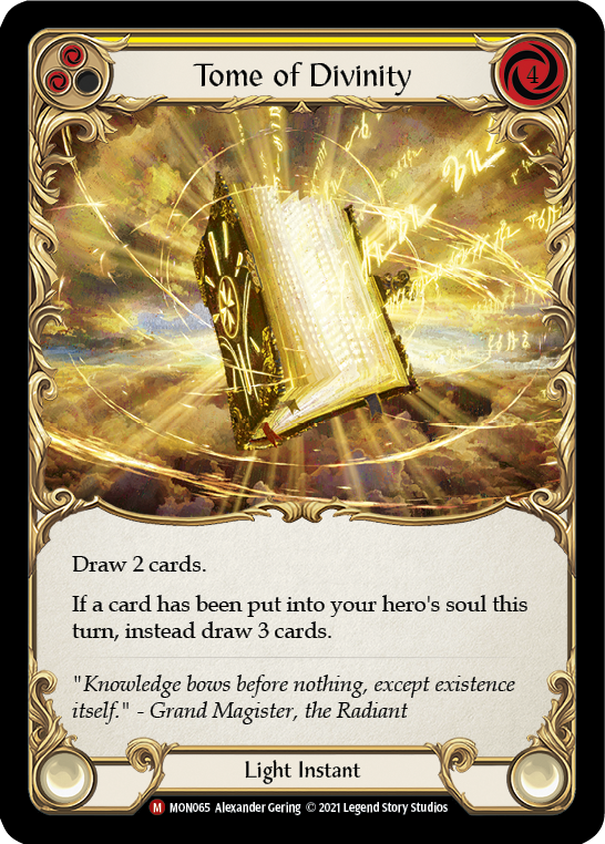 Tome of Divinity Rainbow Foil