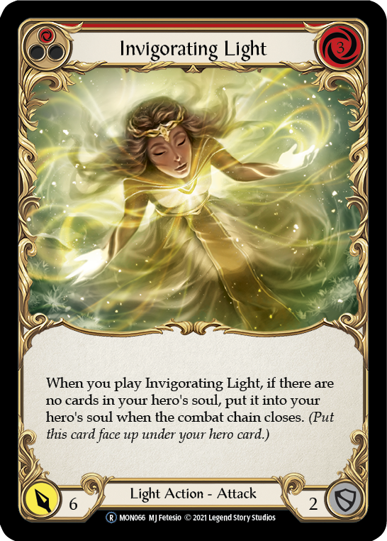 Invigorating Light (Red) Rainbow Foil (Unlimited)