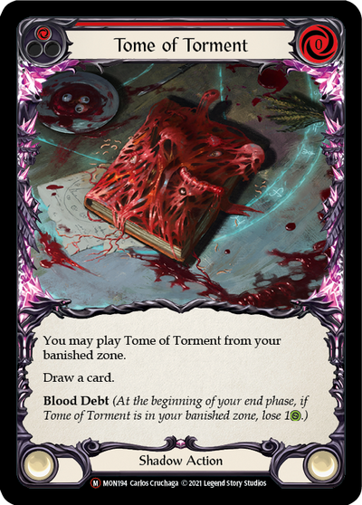 Tome of Torment Rainbow Foil (Unlimited)