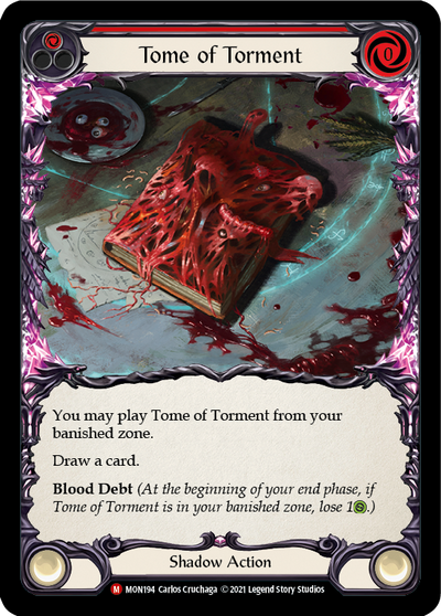 Tome of Torment Rainbow Foil