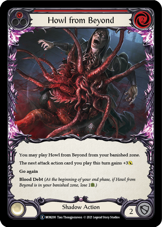 Howl from Beyond (Red) Rainbow Foil (Unlimited)