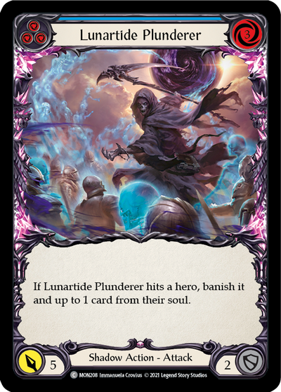 3x Lunartide Plunderer (Blue)