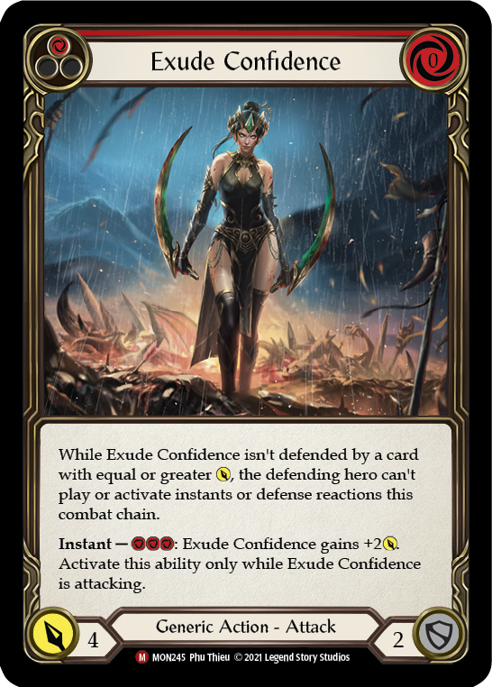 Exude Confidence Rainbow Foil