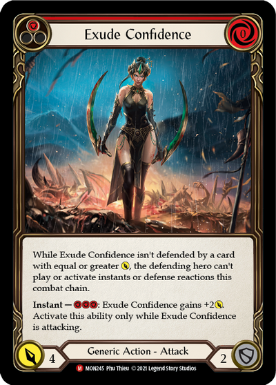 Exude Confidence Rainbow Foil