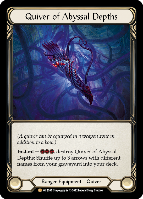 Quiver of Abyssal Depths Cold Foil