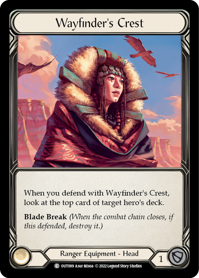 Wayfinder's Crest Cold Foil