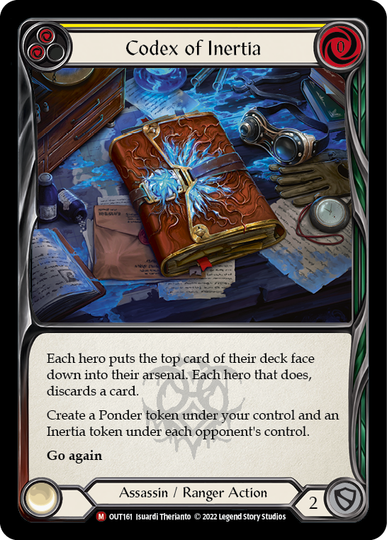 Codex of Inertia Rainbow Foil