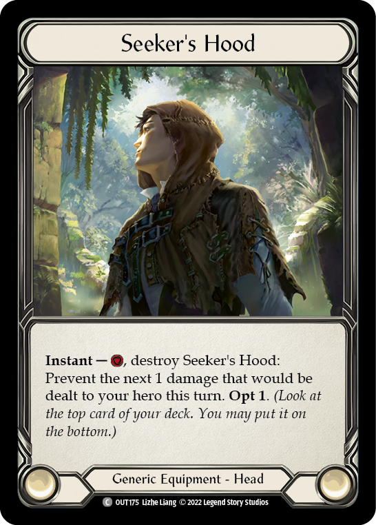 Seeker's Hood Rainbow Foil