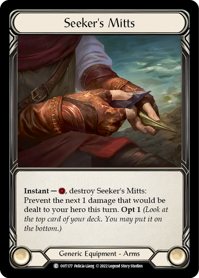 Seeker's Mitts Cold Foil