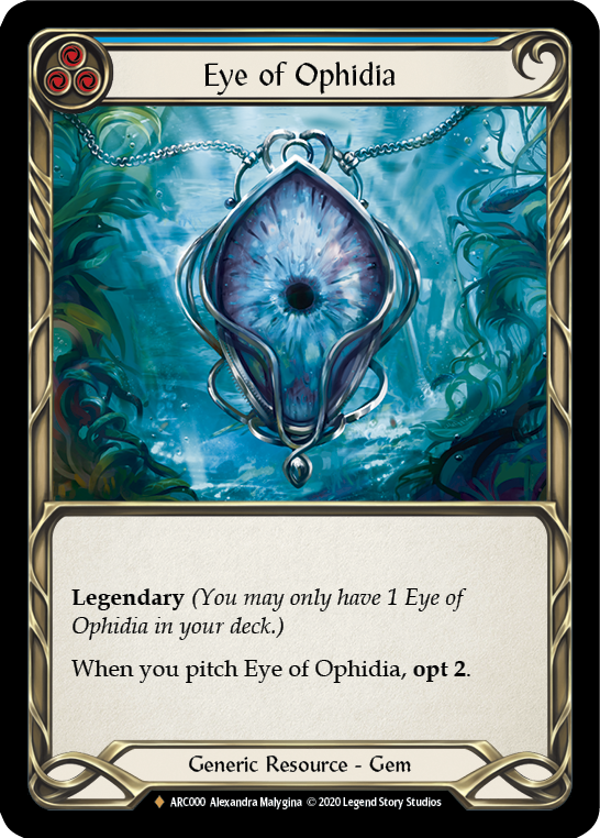 Eye of Ophidia Rainbow Foil (Unlimited)