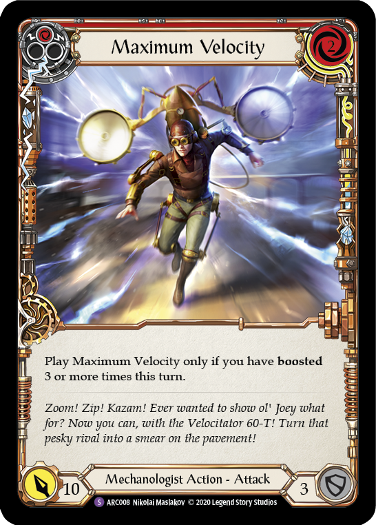 Maximum Velocity Rainbow Foil (Unlimited)