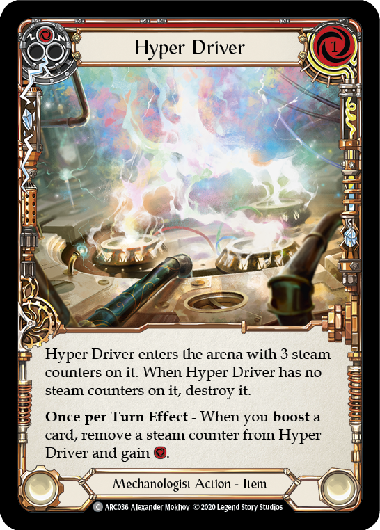 Hyper Driver Rainbow Foil (Unlimited)