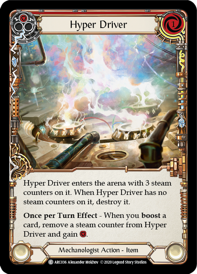 Hyper Driver Rainbow Foil (Unlimited)