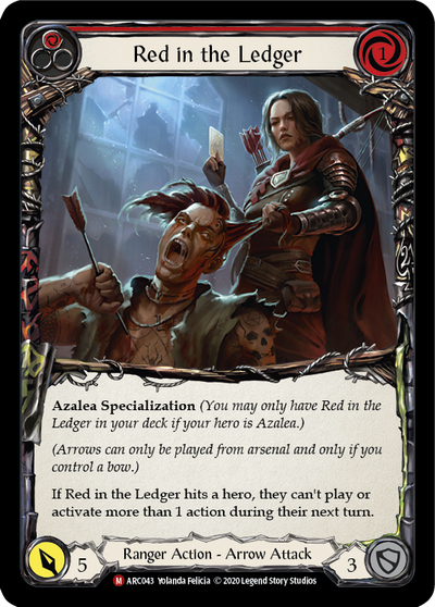 Red in the Ledger Rainbow Foil (Unlimited)