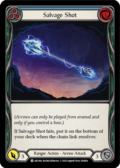 Salvage Shot (Blue) Rainbow Foil (Unlimited)