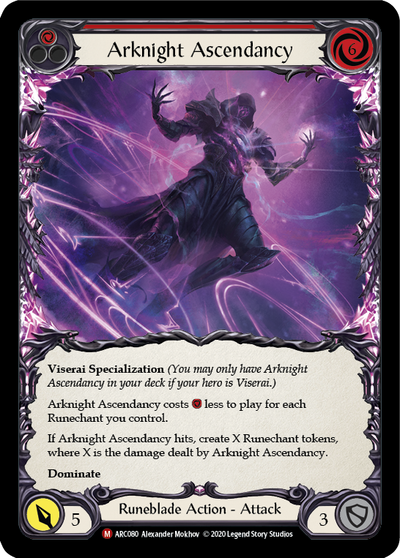 Arknight Ascendancy Rainbow Foil (Unlimited)