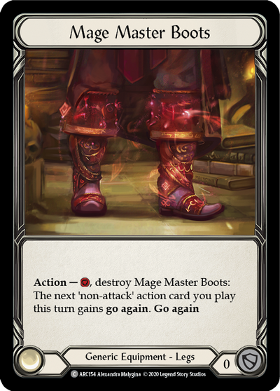 Mage Master Boots Rainbow Foil (Unlimited)