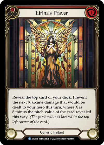 Eirina's Prayer (Red) Rainbow Foil (Unlimited)