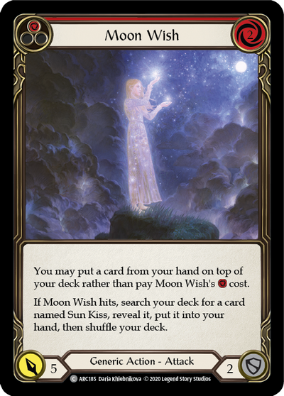 Moon Wish (Red) Rainbow Foil (Unlimited)