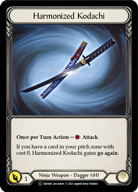 Harmonized Kodachi Rainbow Foil (Unlimited)