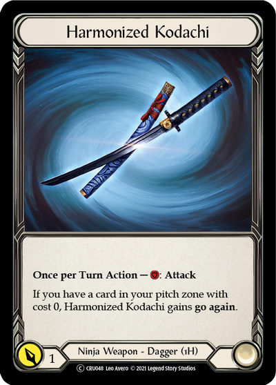 Harmonized Kodachi Rainbow Foil (Unlimited)