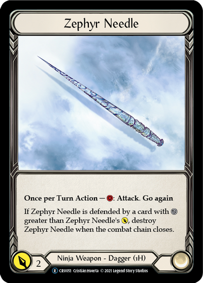 Zephyr Needle Rainbow Foil (Unlimited)