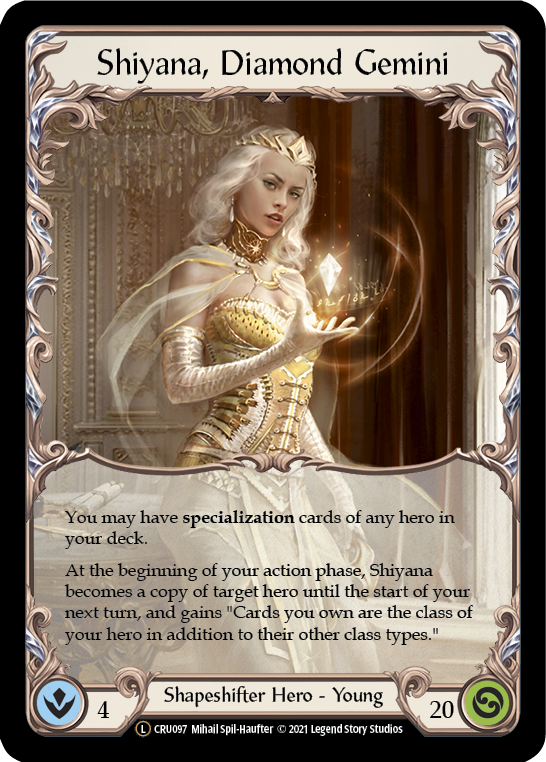 Shiyana, Diamond Gemini Rainbow Foil (Unlimited)