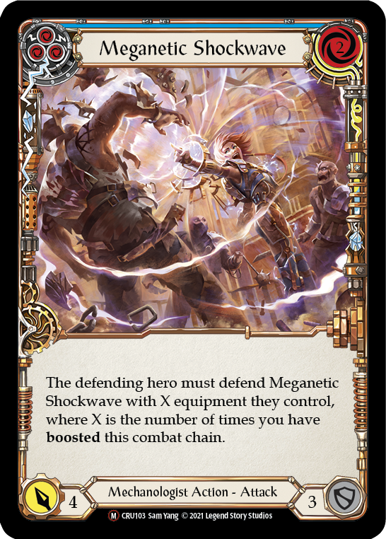 Meganetic Shockwave Rainbow Foil (Unlimited)