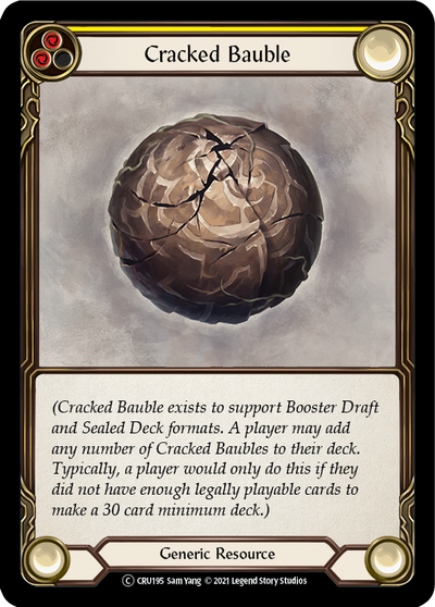 Cracked Bauble Rainbow Foil (Unlimited)