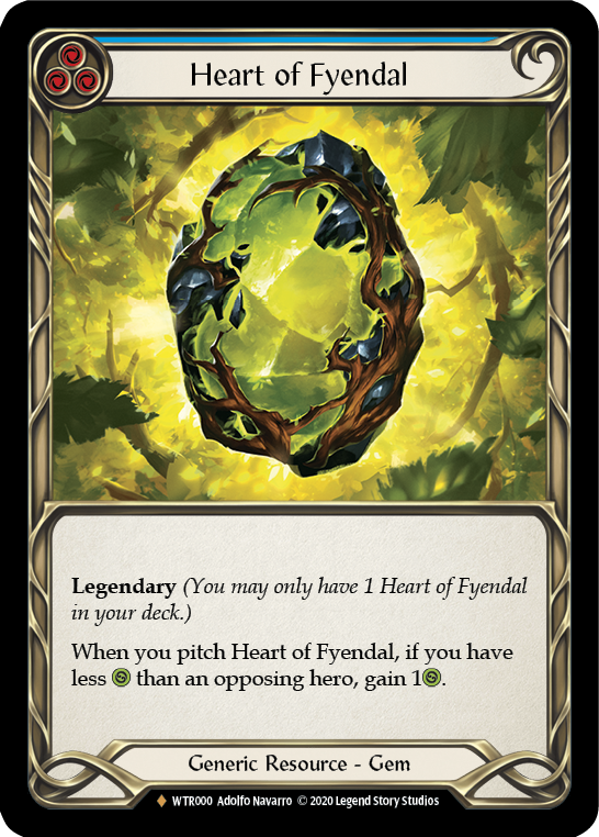 Heart of Fyendal Rainbow Foil (Unlimited)