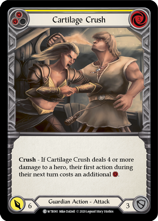 Cartilage Crush (Yellow) Rainbow Foil (Unlimited)