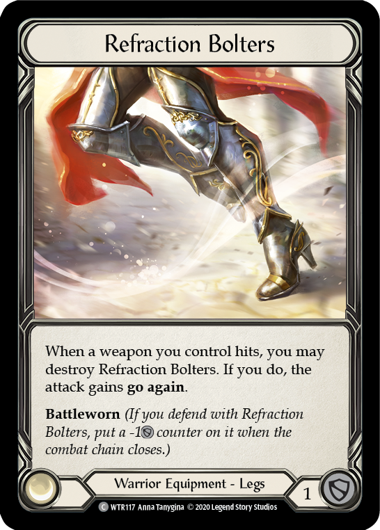 Refraction Bolters Rainbow Foil (Unlimited)